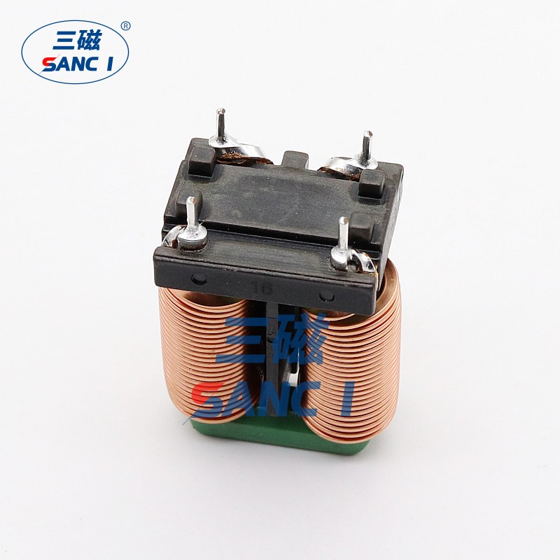 共模电感器 10mH 15A立式扁铜线电源EMC滤波磁环形电S感线圈SQ332