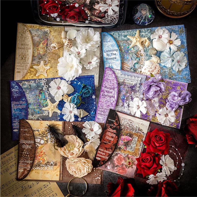 痛包diy材料包恰谷物系列复古风手工扎包装饰配件填充物背景谷美