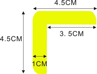 聚氨酯防撞保护条 黑黄相间反光阻燃 pu防撞条  儿童防撞缓冲护角