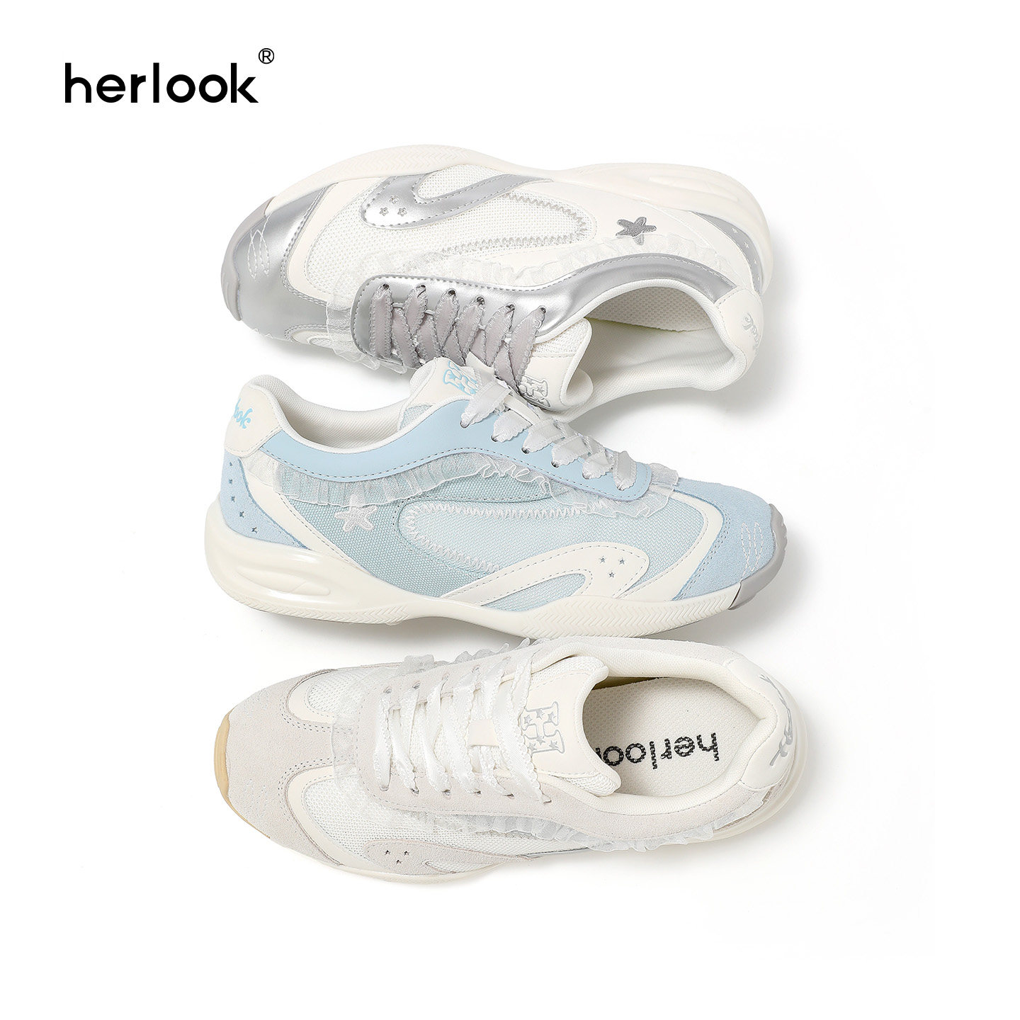 HERLOOK海洋德训网面芭蕾风女鞋