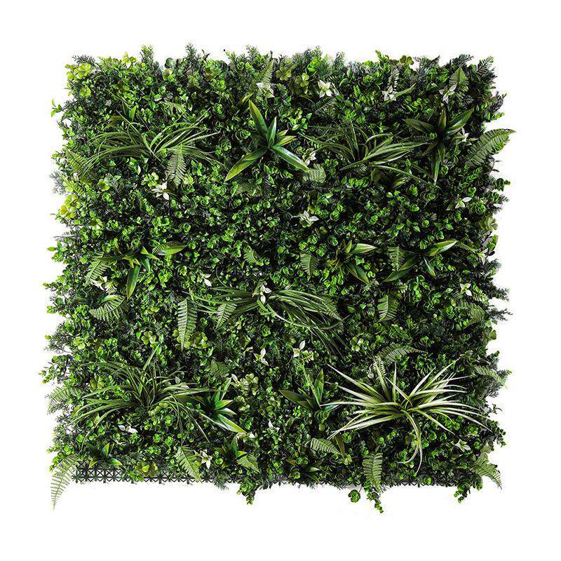 1*1米仿真防晒植物墙绿植背景墙塑料假草坪门头户外装饰花墙草坪