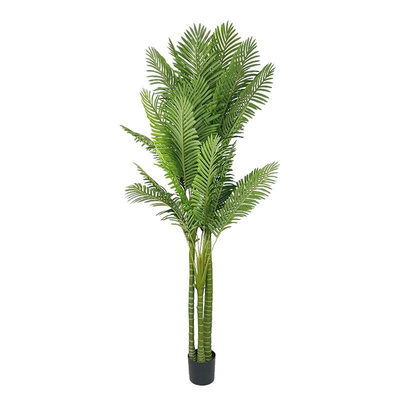 仿真棕榈树大型高端落地盆景室内外酒店仿真假植物盆栽树造景装饰