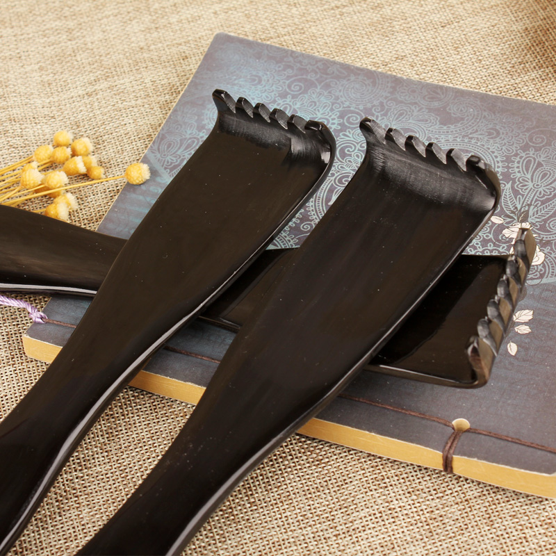 黑水牛角不求人痒痒挠抓背神器背部抓痒器老头乐按摩抓痒扒子全身