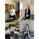 小cherry 微胖收腰修身 素白简奢 白衬衫 上衣 纯欲辣妹显瘦长袖 肉装