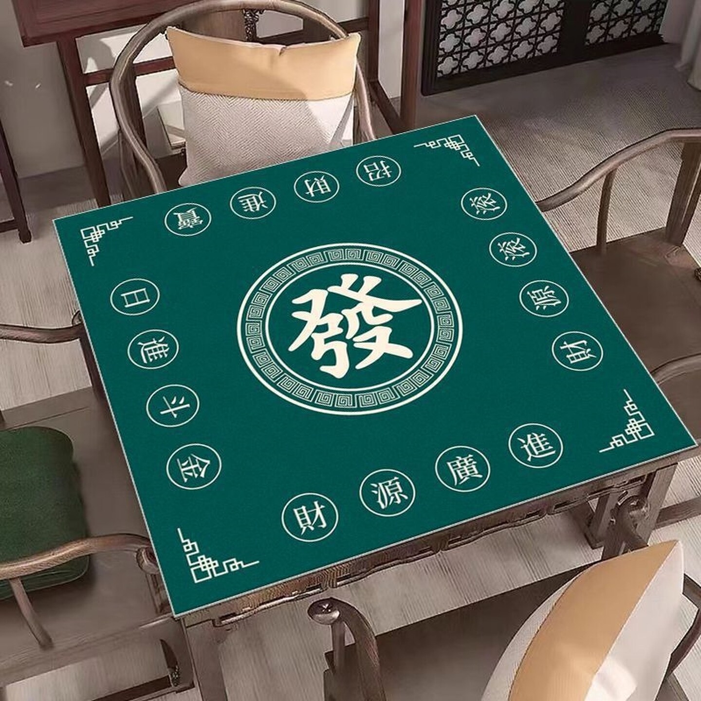 麻将桌垫麻将机台面布加厚桌布消音打扑克牌隔音防滑毯子麻雀垫子
