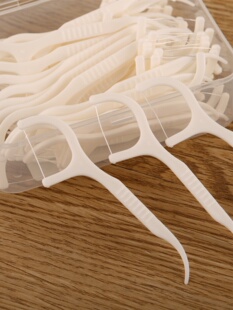 经典牙线家庭装大包装牙签线盒牙线棒家用超细12盒600支u.