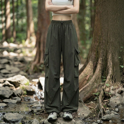 高腰欧美风以顿性价比速干女裤