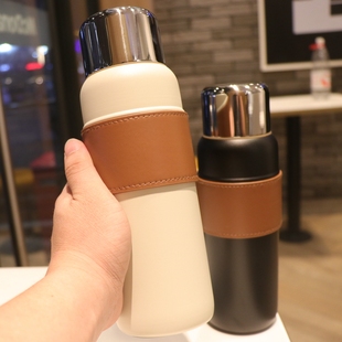 陶瓷内胆保温杯大号大容量男款茶杯学生上学专用2025新款高颜值女