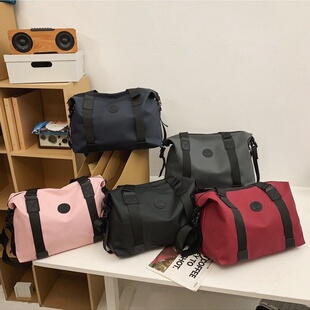 【新品】短途出行轻便小型手提旅行包运动训练收纳单肩斜挎包