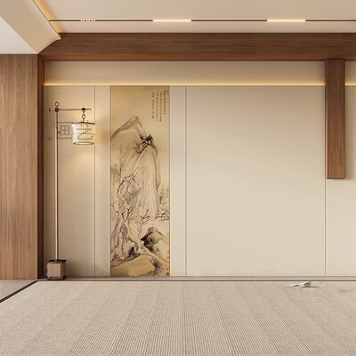 电视背景墙碳沙发宋氏美学护墙板