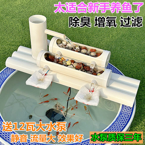 水族养鱼不发霉不开裂自动增氧