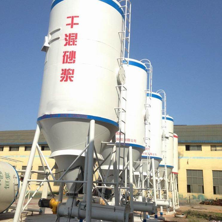 砌筑砂浆搅拌罐24方抹灰砂浆储料设备干粉地坪砂浆罐