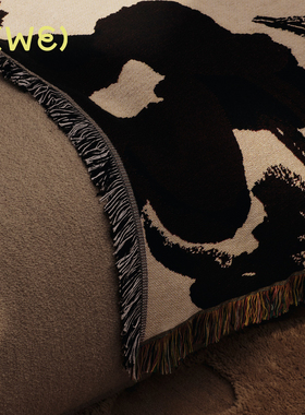 25秋季新品 Fermliving Cilla TapestryBlanket 毛毯 棉 花卉图案
