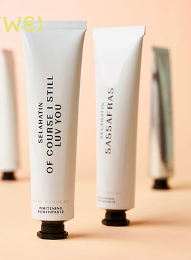 瑞典Selahatin 亮白牙膏天然植物香型出逃者情人牙龈护理清新口气