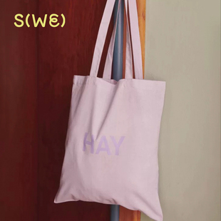 购物袋 bag 帆布袋 帆布包 字母手提袋 HAY北欧 有机棉 Tote