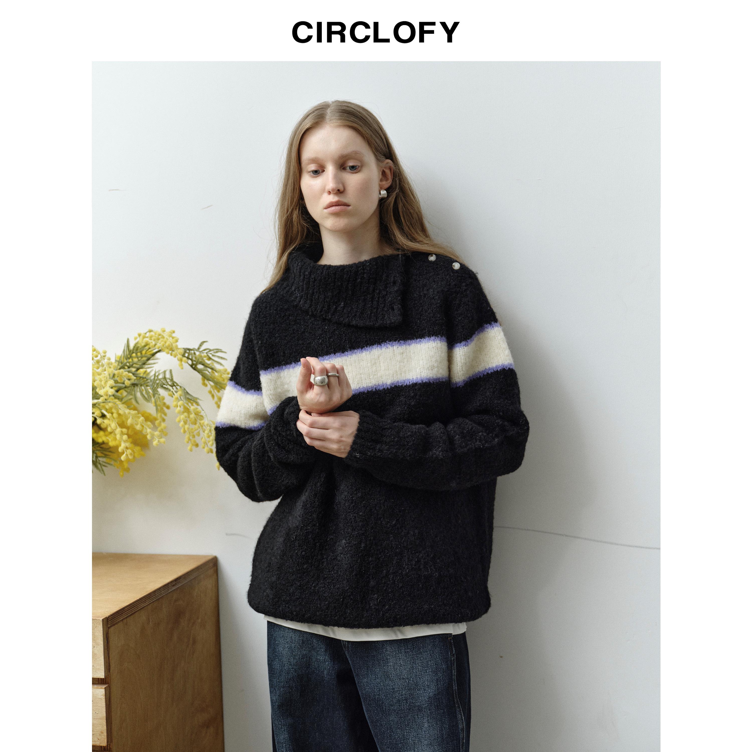 CIRCLOFY瑟夕简约撞色圈