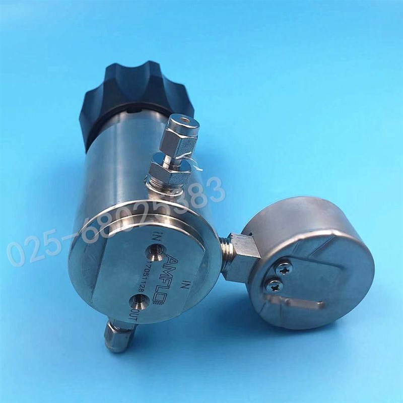 。背压阀R71R72R73系列不锈钢减压器 实验室入口压力稳定装置氮氩