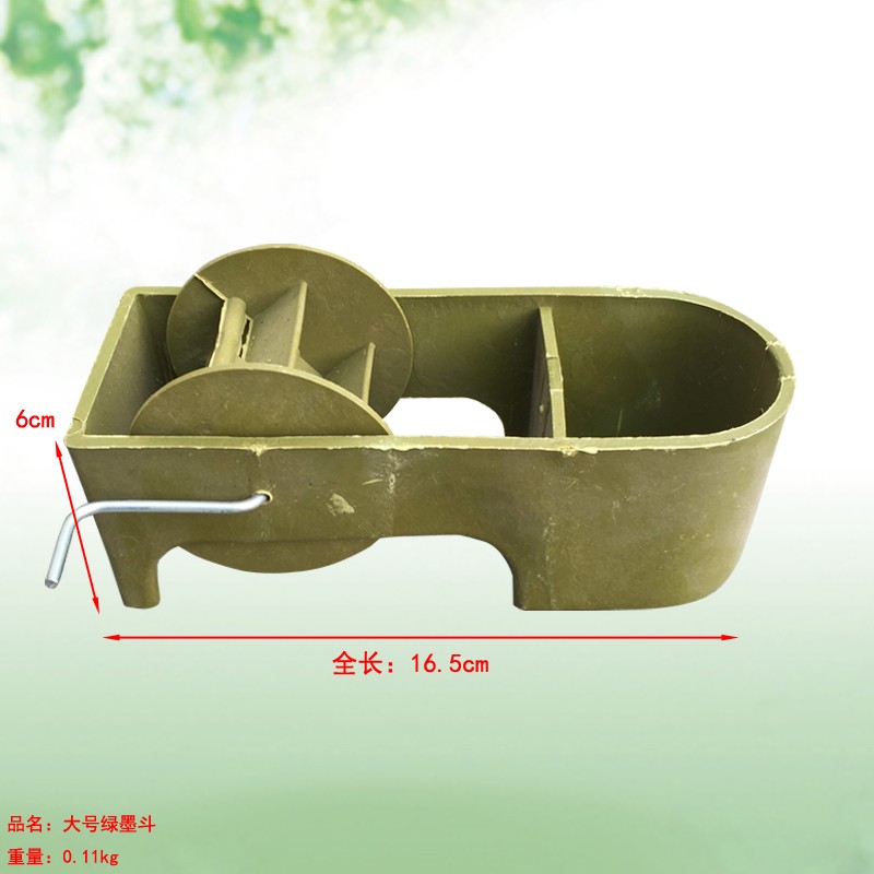 墨斗 木工粉斗手动卷曲 木工工具 手卷划线器手动画线器划线斗