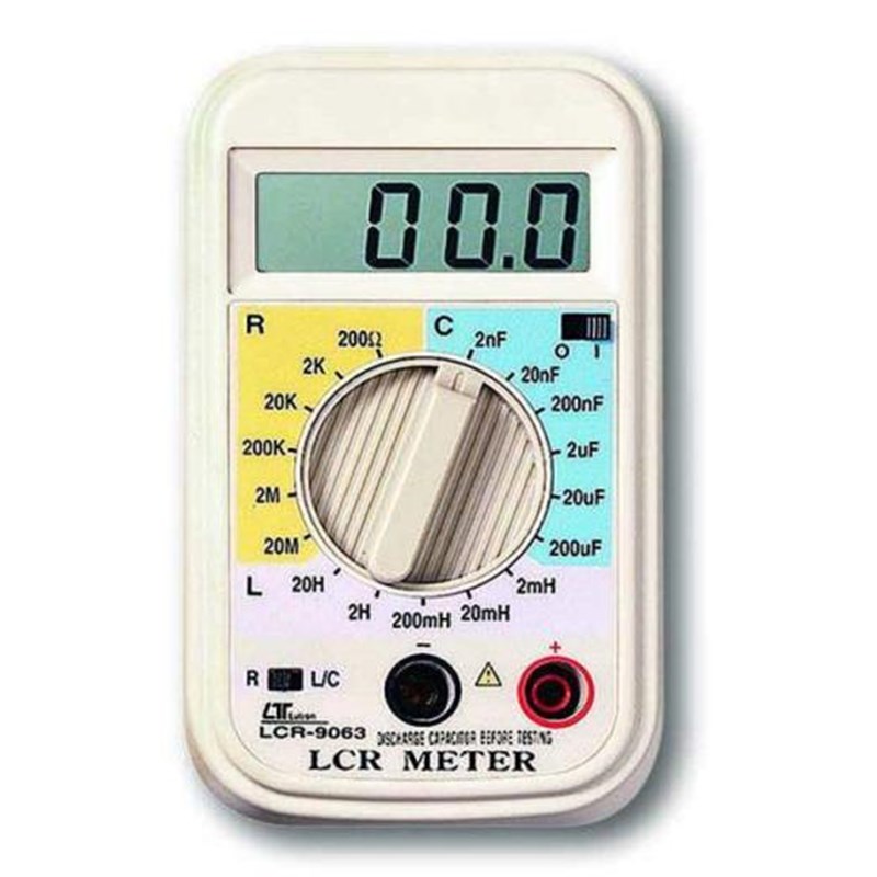 台湾路昌LCR-9063经济型手持式数字电桥测试仪LCR表 原装正品