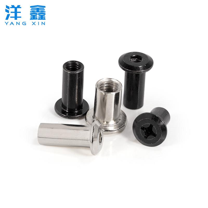 镀镍/黑色家具夹板螺母十