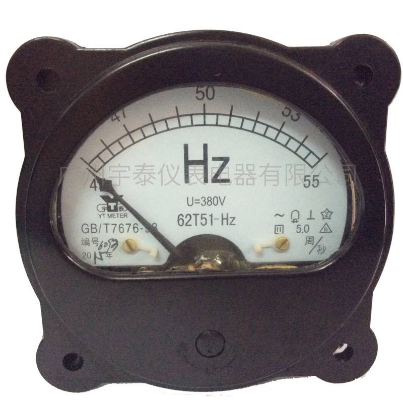 62T51电流表62T2电压表62C5频率表HZ450v交流直流船用仪表宇泰