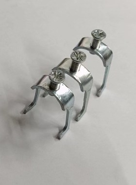 龙骨卡 20/25/32 U型卡KBGz JDG 电线管管卡 丝杆吊卡子铁质勾卡