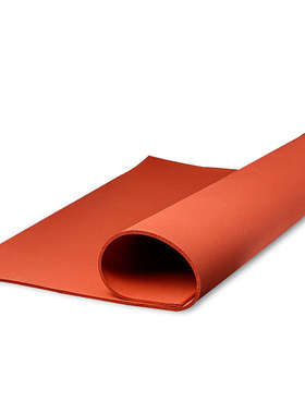 硅胶发泡板红色耐高温海绵3/5/6/8/10/20mm烫金密封压烫机发泡垫