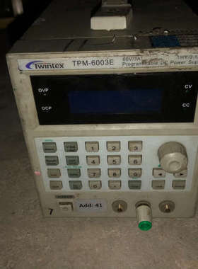 Twintex TPM-6003E 60V 3A 配件