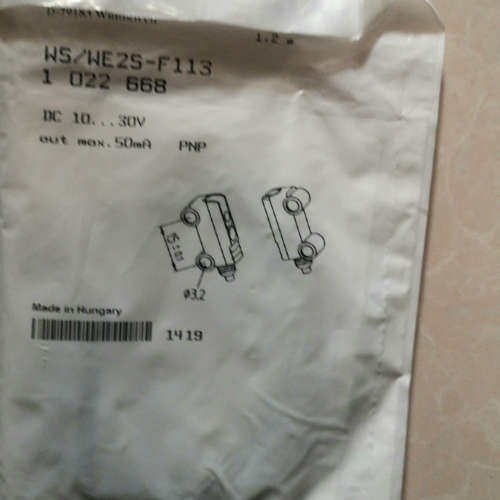 光电开关WS/WE2S-F113