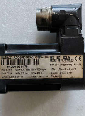 贝加莱8LSA23.R0060D000-0伺机电机，实物照，