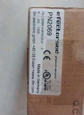 易福门pn2069全新压力传感器