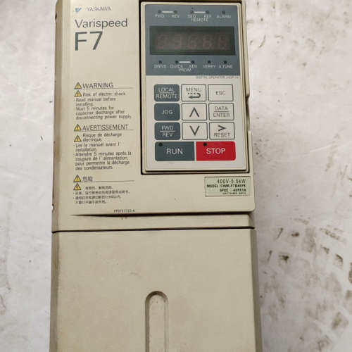 安川F7系列变频器 5.5KW 380V CIMR-F7B4