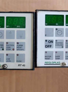 REGLOPLAS RT45运水式模温机控制器，功能正常