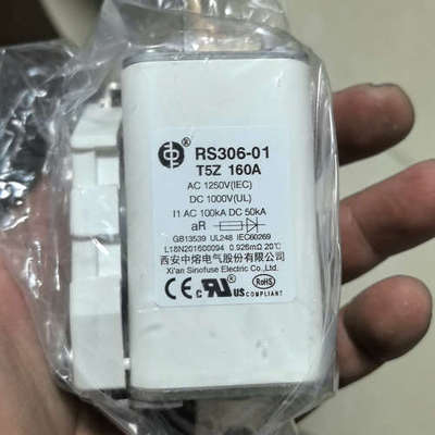 中熔熔断器RS306-01 T5Z 160A1000VDC带