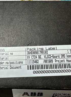 3BHE009017R0102，XVC724 BE