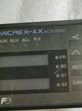 富士MICREX-AX，ACS-2000实物图片，有个缺