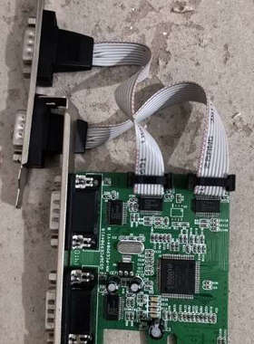 PCI-E串口卡SY-PEX-4S，成色如图，功能正常。