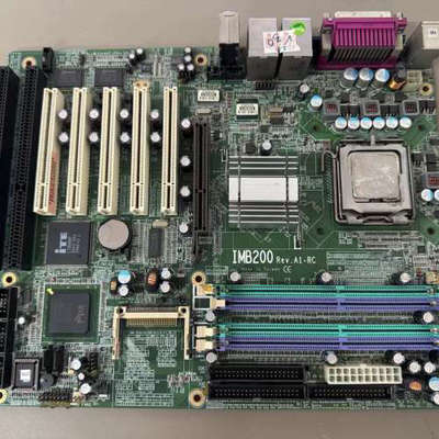 艾讯IMB200 REV:A2-RC 工控主板 2条ISA槽