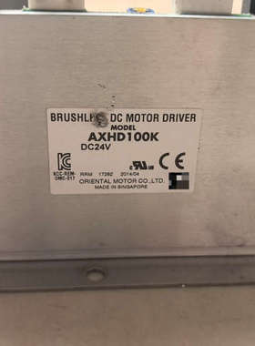 东方马达驱动器AXHD100K，DC24V，配件，实物拍