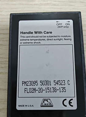 线性flash卡 pc card  2MB FLASH卡 工