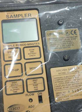 SKC aircheck SAMPLER 224-PCXR8