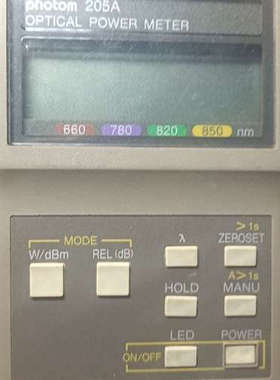 照度仪PHOTOM光学功率计205A型/适用于塑料纤维测量