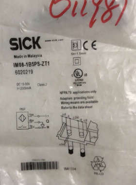 SICK西克 IM08-1B5PS-ZT1 6020219全