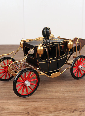 复古宫庭皇家马车模型