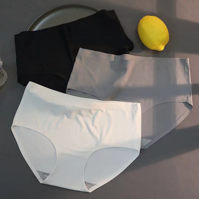 1/3条 冰丝内裤女无痕全棉档中腰韩版学生少女士透气夏薄款三角裤,女士内衣/男士内衣/家居服,女三角裤,淘宝优惠券,粉丝福利购,淘宝优惠卷