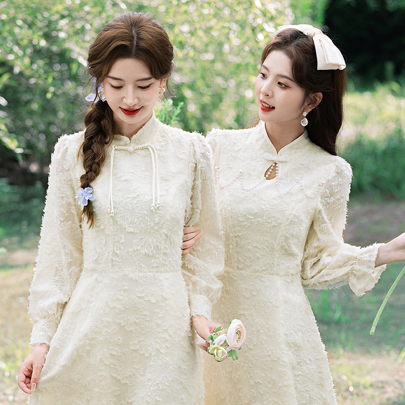 平时可穿伴娘裙伴娘服女2024新款