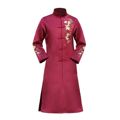 伴郎服中式兄弟装大褂唐装伴郎服
