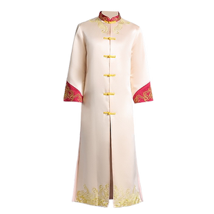 中式伴郎服男2025新款兄弟装马褂长衫衣服兄弟团接亲秀禾结婚礼服