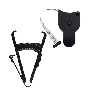 体脂夹专业脂肪皮脂钳体脂率夹体脂卡尺皮下脂肪卡尺三围度尺套装