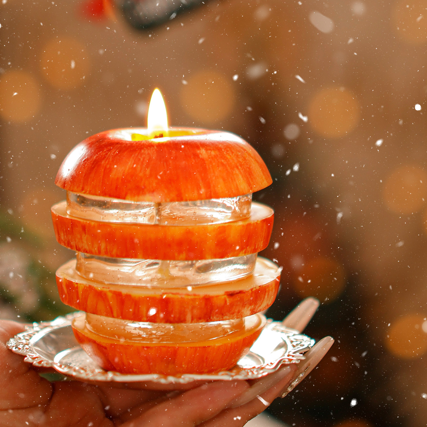 创意圣诞节苹果香薰蜡烛摆件个性礼物送男女生闺蜜礼品盒2025新款,家居饰品,香薰礼盒,淘宝优惠券,粉丝福利购,淘宝优惠卷